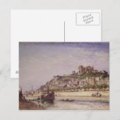Die Saone in Lyon, 1875 Postkarte (Vorne/Hinten)