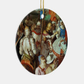 Die Saracen Armee außerhalb Paris, ANZEIGE 730-32 Keramikornament (Rechts)