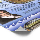 Die Sardine, die den Hafen von Marseille blockiert Poster (Ecke)