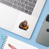 Die "saSQUASH" Aufkleber (Laptop mit iPhone)