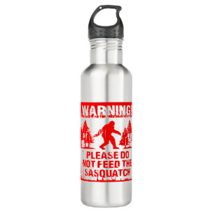 Die Sasquatch #USAPatriotGraphics © nicht Gefütter Edelstahlflasche