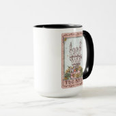 Die Sass Tarot Card Funny Tarot Sassy Skelett Tasse (VorderseiteRechts)