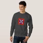 Die Sassanid persische Reich-Flagge Sweatshirt (Vorne ganz)