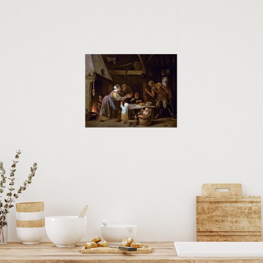 Die Satyrer und die Familie Poster (Küche)