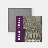 Die Satzung von Notre Dame Magnet (Vorderseite/Rückseite)