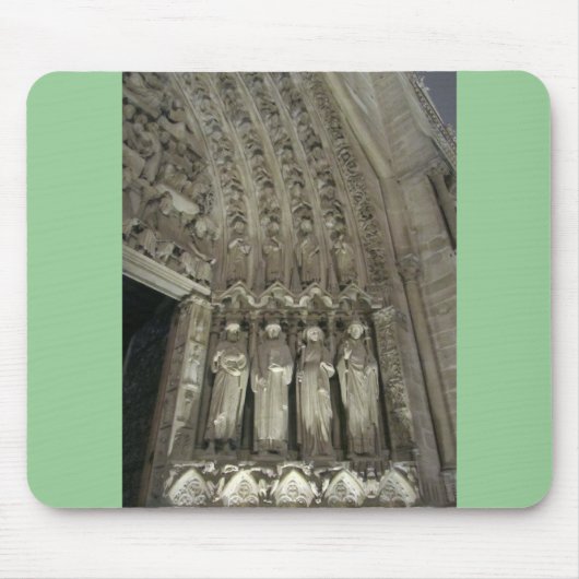 Die Satzung von Notre Dame Mousepad (Vorne)
