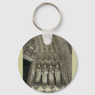 Die Satzung von Notre Dame Schlüsselanhänger