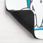 Die saubere Zahn-Gruppe Mousepad (Ecke)