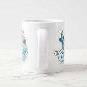 Die saubere Zähne Jumbo-Tasse (Rückseite)