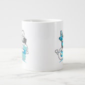 Die saubere Zähne Jumbo-Tasse (Vorderseite)