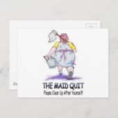 Die Säuberung Postkarte (Vorne/Hinten)