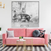 Die Saue, 1643 Leinwanddruck (Insitu (Wohnzimmer))