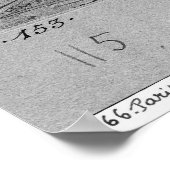 Die Saue, 1643 Poster (Ecke)