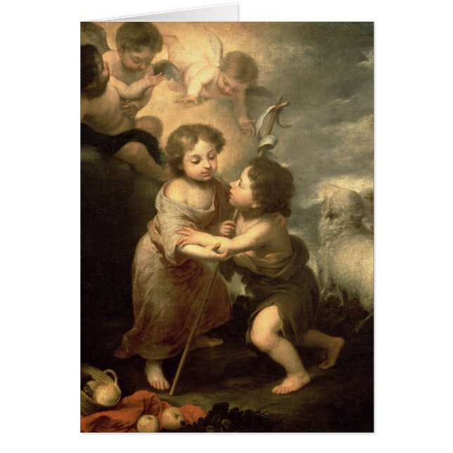 Die Säuglinge Christus und Johannes der Täufer (Vorne)