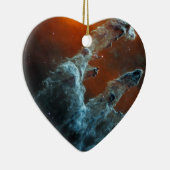 Die Säulen der Schöpfung | MIRI | JWST Keramik Ornament (Rechts)