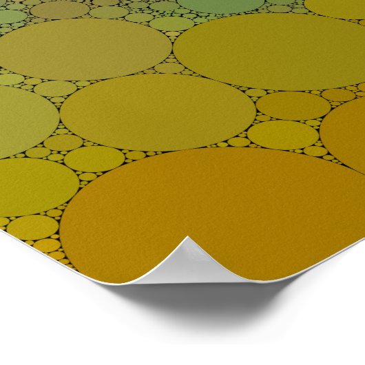 Die Säulen der Schöpfung, Nebel des Adlers, Punkte Poster (Ecke)