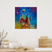 Die Säulen der Schöpfung, Nebel des Adlers, Punkte Poster (Küche)