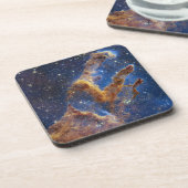 Die Säulen der Schöpfung NIRCam | JWST Getränkeuntersetzer (Linke Seite)