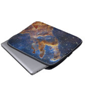 Die Säulen der Schöpfung NIRCam | JWST Laptopschutzhülle (Vorne Knopf)