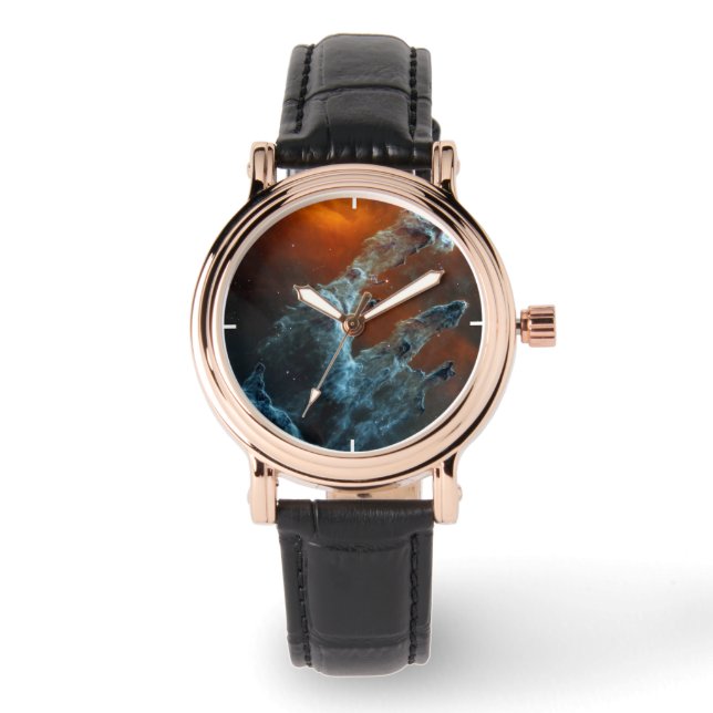 Die Säulen der Schöpfung wurden mittendrin. Armbanduhr (Vorderseite)