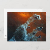 Die Säulen der Schöpfung wurden mittendrin. Postkarte (Vorne/Hinten)