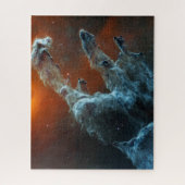 Die Säulen der Schöpfung wurden mittendrin. Puzzle (Vertikal)