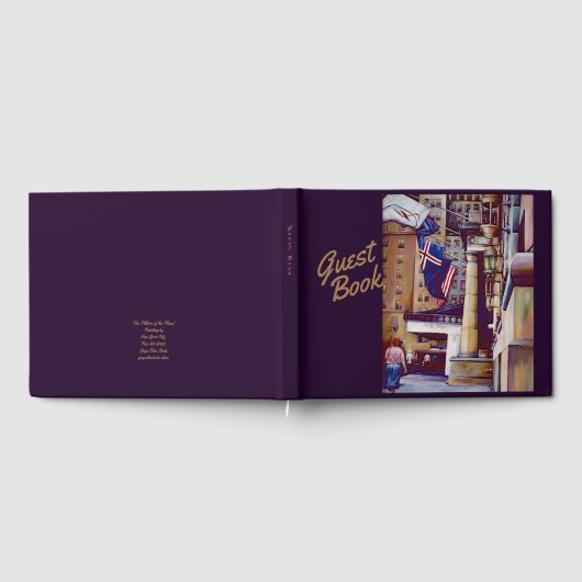 Die Säulen des Plaza Gästebuch (Voll)
