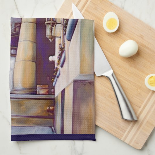 Die Säulen des Plaza Geschirrtuch (Viertel Falte)