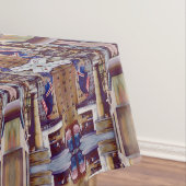 Die Säulen des Plaza Tischdecke (Beispiel)