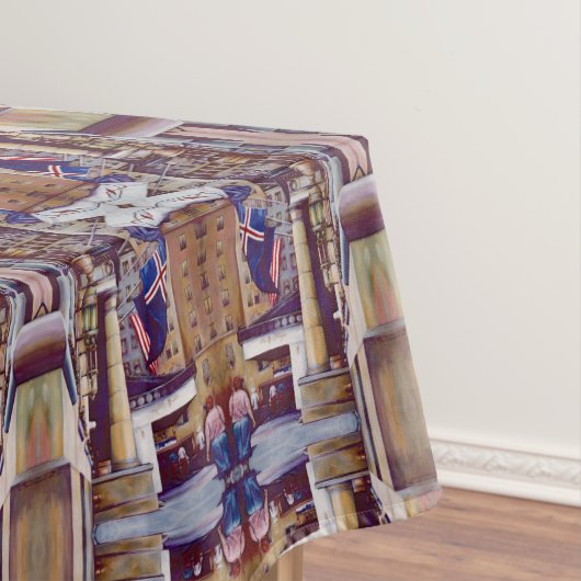 Die Säulen des Plaza Tischdecke (Beispiel)