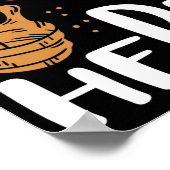 Die Sauna hier ist wie eine Sauna Poster (Ecke)