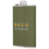 Die Sawtoths Idaho Flachmann (Links)