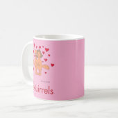 Die Sbuirrels Ed und Mary Valentine Kaffeetasse (Vorderseite Links)