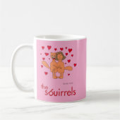 Die Sbuirrels Ed und Mary Valentine Kaffeetasse (Links)
