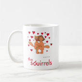 Die Sbuirrels Ed und Mary Valentine Kaffeetasse (Links)
