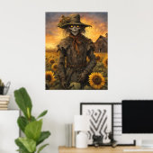 Die Scarecrow Poster (Heimbüro)
