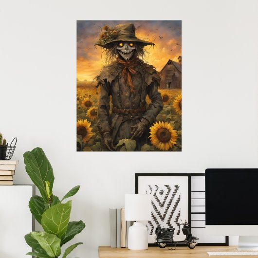 Die Scarecrow Poster (Heimbüro)