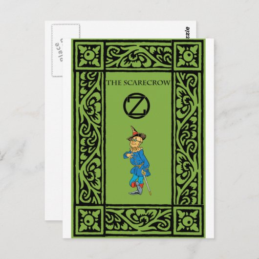 Die Scarecrow Postkarte (Vorne/Hinten)