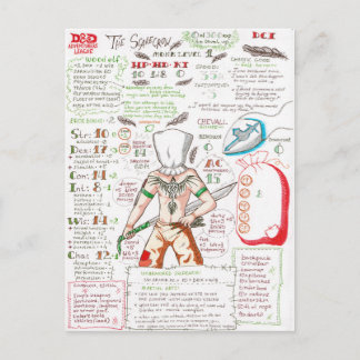 Die Scarecrow Postkarte