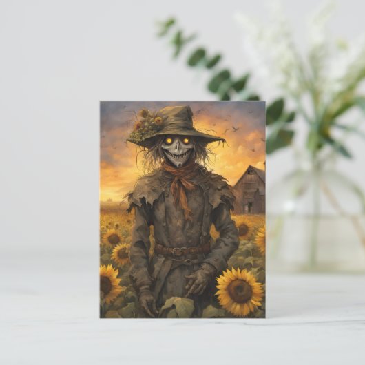 Die Scarecrow Postkarte (Stehend Vorderseite)