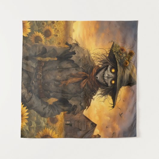 Die Scarecrow Wandteppich (Vorderseite (Horizontal))