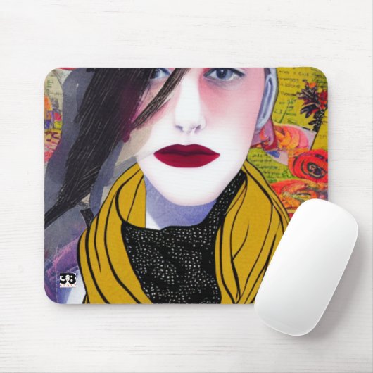 Die Scarf-Maus-Pad Mousepad (Mit Mouse)