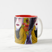 Die Scarf-Tasse Zweifarbige Tasse (VorderseiteRechts)