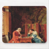 Die Schach-Spieler, 1856 Mousepad (Vorne)
