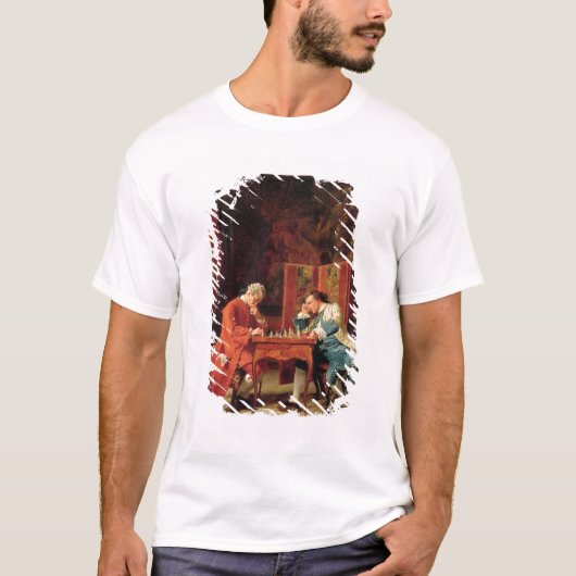 Die Schach-Spieler, 1856 T-Shirt (Vorderseite)