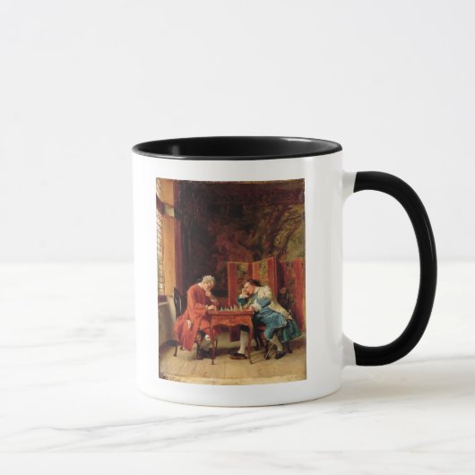 Die Schach-Spieler, 1856 Tasse (Rechts)