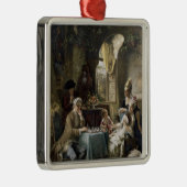 Die Schach-Spieler, 1887 2 Ornament Aus Metall (Rechts)