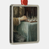 Die Schach-Spieler, 1887 Ornament Aus Metall (Rechts)