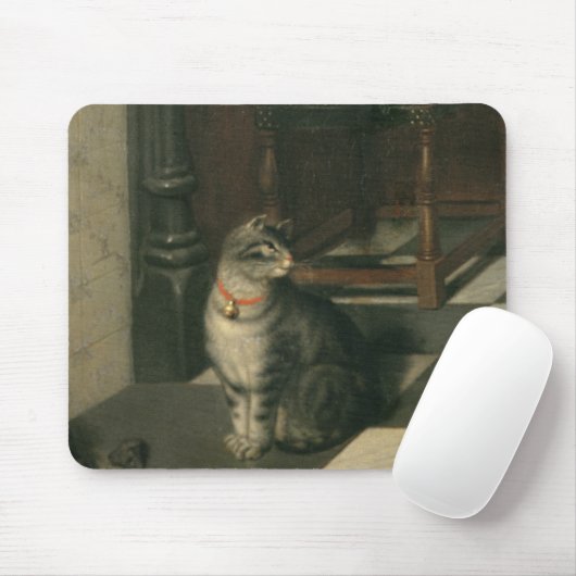 Die Schach-Spieler, c.1670 Mousepad (Mit Mouse)