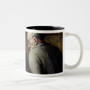 Die Schach-Spieler, c.1863-67 Zweifarbige Tasse